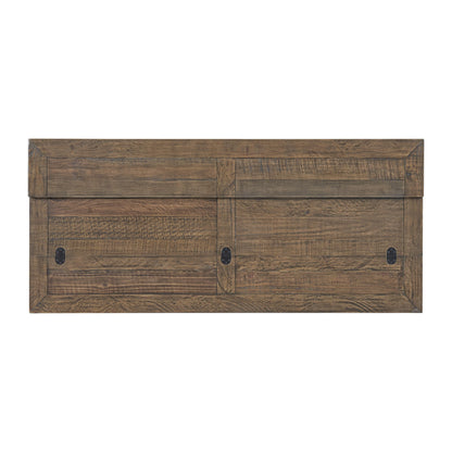 Martin Svensson Napa Flip Top Console Dining Table in Solid Natural Wood