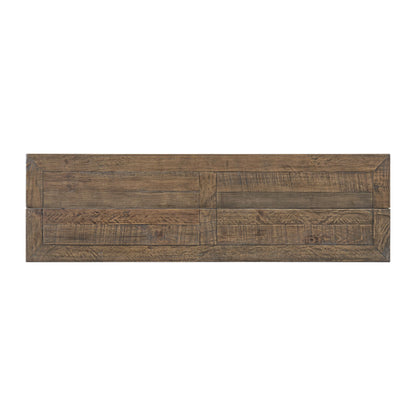 Martin Svensson Napa Flip Top Console Dining Table in Solid Natural Wood