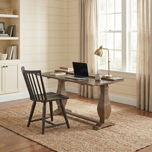Martin Svensson Napa Flip Top Console Dining Table in Solid Natural Wood